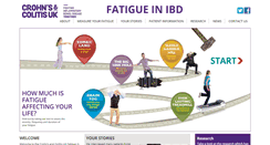 Desktop Screenshot of fatigueinibd.co.uk